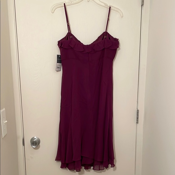 Donna Ricco Purple Ruffle Dress - Picture 6 of 8